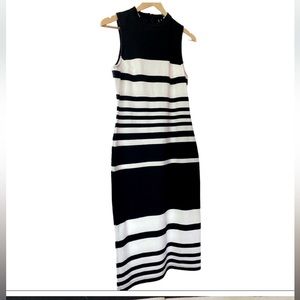 lulus black and white dress Imogen Dress in Moody Floral - Size Inclusive main image 1